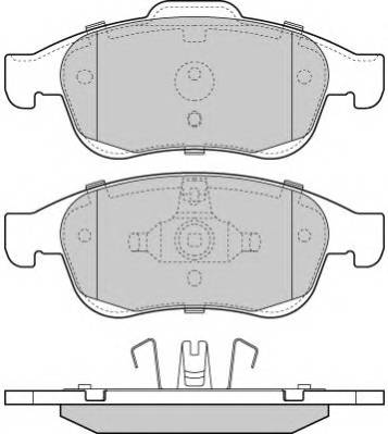 FREMAX FBP-1679 Комплект тормозных колодок