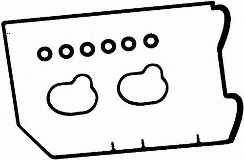 BGA RK4380 Комплект прокладок, крышка 