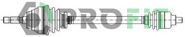 PROFIT 2730-0638 Напіввісь PROFIT 2730-0638 Напіввісь