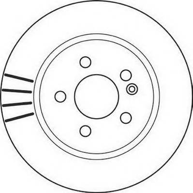 JURID 562099JC Тормозной диск