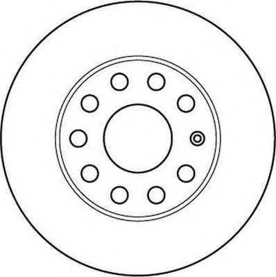 JURID 562238JC Тормозной диск