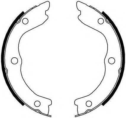 FERODO FSB4004 Комплект тормозных колодок