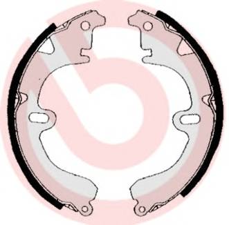 BREMBO S 83 506 Комплект гальмівних колодо...