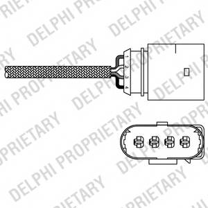 DELPHI ES20285-12B1 Лямбда-зонд DELPHI ES20285-12B1 Лямбда-зонд
