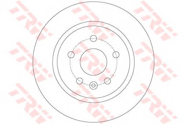 TRW DF6340 Тормозной диск