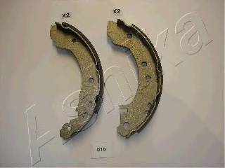 ASHIKA 55-00-010 Комплект тормозных колодок