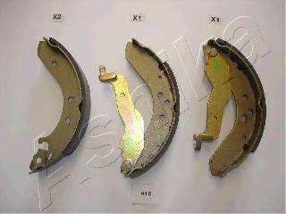 ASHIKA 55-04-410 Комплект тормозных колодок