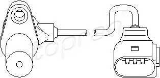TOPRAN 111 377 Датчик частоты вращения, уп