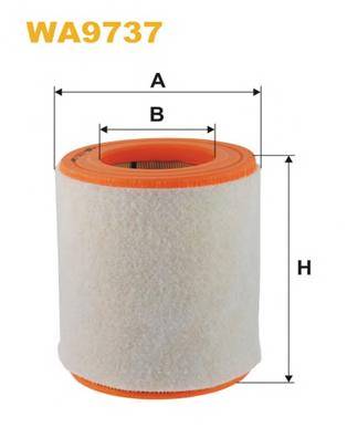 WIX FILTERS WA9737 Повітряний фільтр WIX FILTERS WA9737 Повітряний фільтр