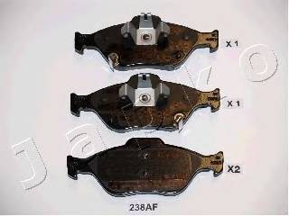 JAPKO 50238 Комплект тормозных колодок... JAPKO 50238 Комплект тормозных колодок...