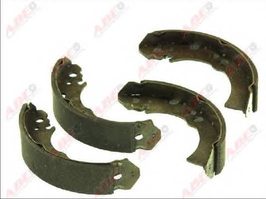 ABE C01001ABE Комплект тормозных колодок