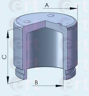 ERT 150778-C Поршень, корпус скоби гальм... ERT 150778-C Поршень, корпус скоби гальм...