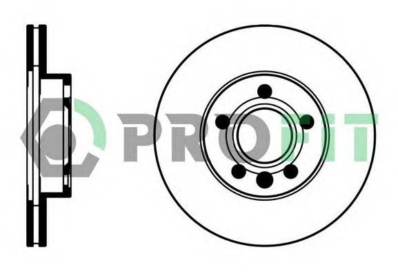 PROFIT 5010-1010 Диск гальмівний PROFIT 5010-1010 Диск гальмівний