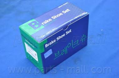 PARTS-MALL PLA-039 Комплект тормозных колодок PARTS-MALL PLA-039 Комплект тормозных колодок