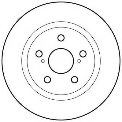 JURID 562659JC Тормозной диск
