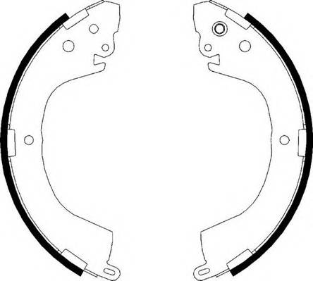 FERODO FSB617 Комплект тормозных колодок