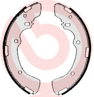 BREMBO S 54 511 Комплект тормозных колодок