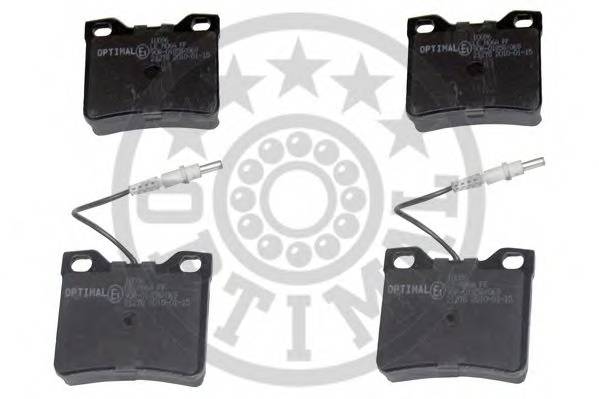 OPTIMAL 10196 Комплект гальмівних колодо...