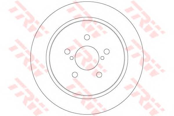 TRW DF6290 Гальмівний диск TRW DF6290 Гальмівний диск