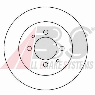 A.B.S. 16214 Тормозной диск