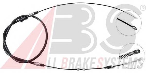 A.B.S. K12118 Трос, стояночная тормозная 