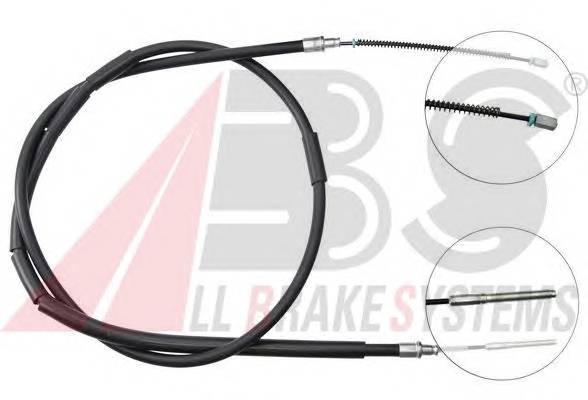 A.B.S. K12686 Трос, стояночная тормозная 