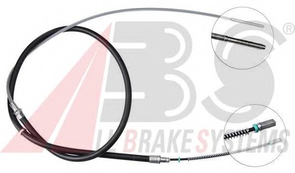 A.B.S. K12826 Трос, стояночная тормозная 