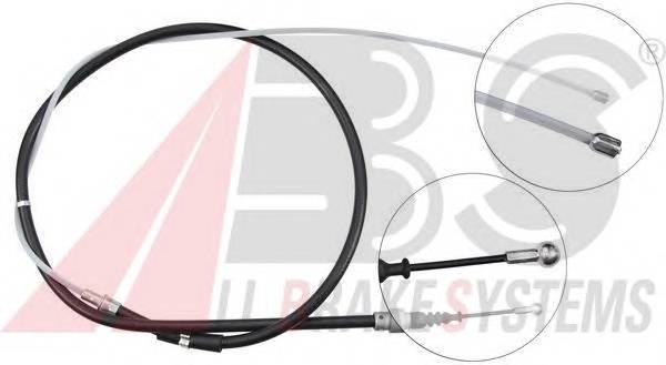 A.B.S. K13396 Трос, стояночная тормозная 