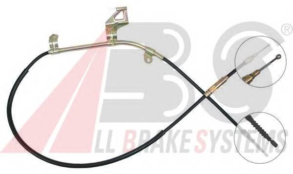 A.B.S. K18368 Трос, стояночная тормозная ...