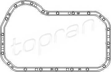 TOPRAN 105 752 Прокладка, маслянный поддо
