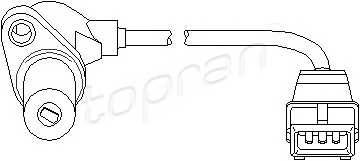 TOPRAN 111 378 Датчик частоты вращения, уп