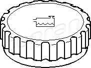 TOPRAN 202 261 Крышка, резервуар охлаждаю