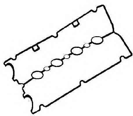 BGA RC6597 Прокладка, крышка головки ц