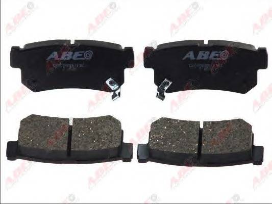ABE C20008ABE Комплект тормозных колодок