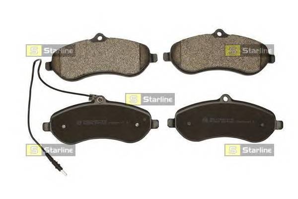 STARLINE BD S855P Гальмiвнi колодки, к-кт. STARLINE BD S855P Гальмiвнi колодки, к-кт.