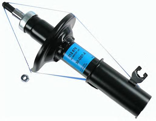 SACHS 312 676 Амортизатор SACHS 312 676 Амортизатор