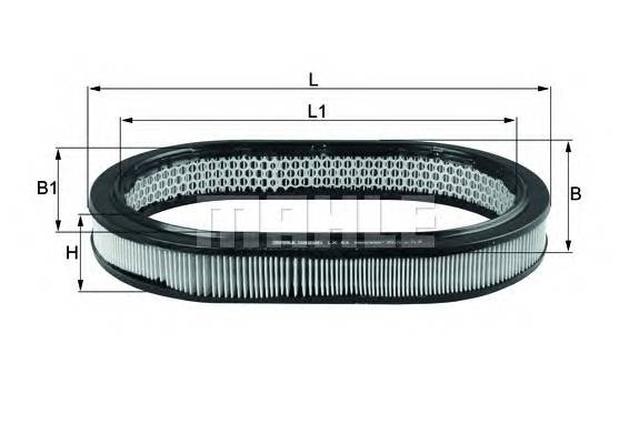 KNECHT LX 64 Воздушный фильтр KNECHT LX 64 Воздушный фильтр