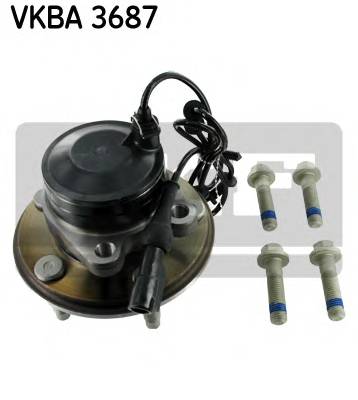 SKF VKBA 3687 Комплект подшипника ступиц