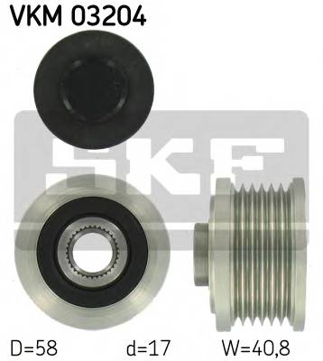 SKF VKM 03204 Механізм вільного ходу ген�...