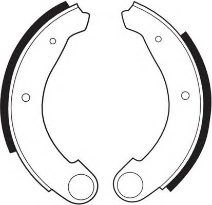 FERODO FSB51 Комплект тормозных колодок