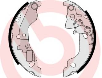 BREMBO S 23 520 Комплект гальмівних колодо... BREMBO S 23 520 Комплект гальмівних колодо...
