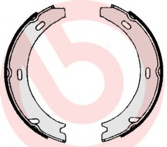 BREMBO S 50 502 Комплект гальмівних колодо...