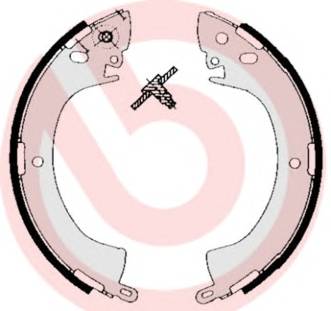 BREMBO S 54 506 Комплект тормозных колодок