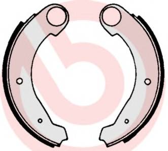 BREMBO S 61 503 Комплект тормозных колодок