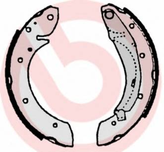 BREMBO S 61 522 Комплект гальмівних колодо... BREMBO S 61 522 Комплект гальмівних колодо...