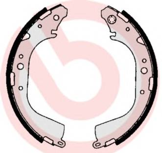 BREMBO S 83 530 Комплект тормозных колодок