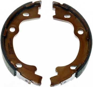 DENCKERMANN B120197 Комплект гальмівних колодо...