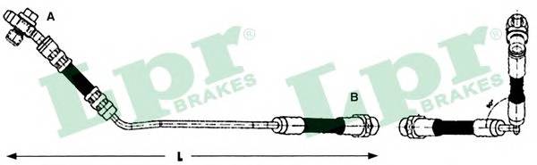 LPR 6T47861 Тормозной шланг