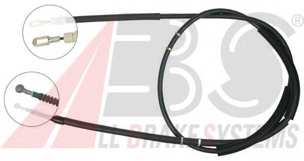 A.B.S. K18618 Трос, стояночная тормозная 