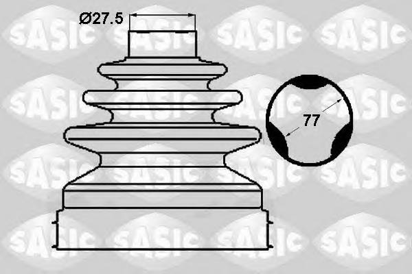 SASIC 1904039 Комплект пильника, приводн...